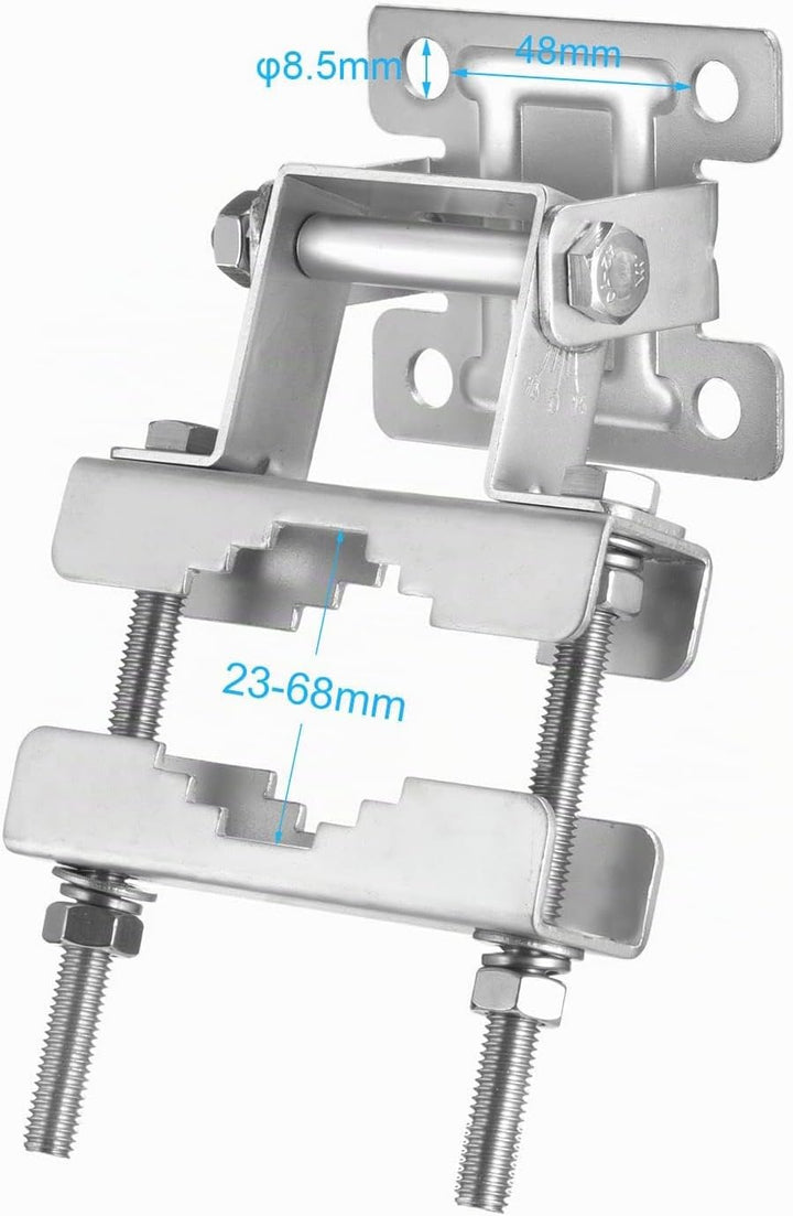 Bingfu Verstellbare Antennen Masthalterung Halterungen zur Wand Mastklemme Anti Rost Hardware Zubehö