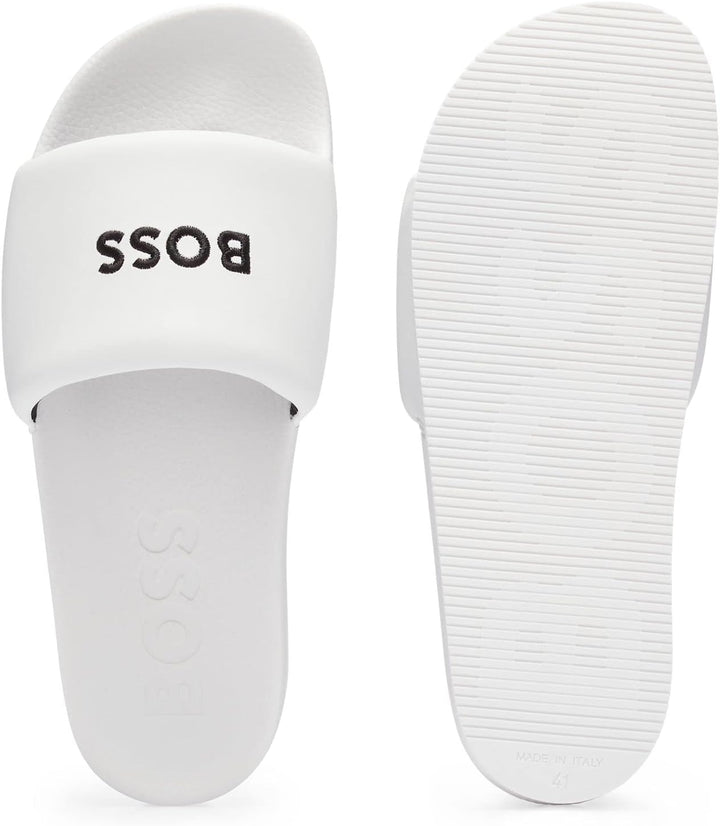 BOSS Herren Reese_slid_napu SLIDE 40 EU White100, 40 EU White100