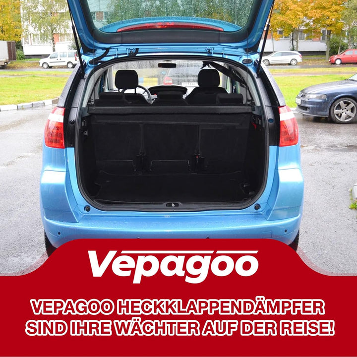 Vepagoo Heckklappendämpfer Gasdruckfedern für Citroen C4 Picasso I UD5FTF 2008-2010 kofferraum dämpf