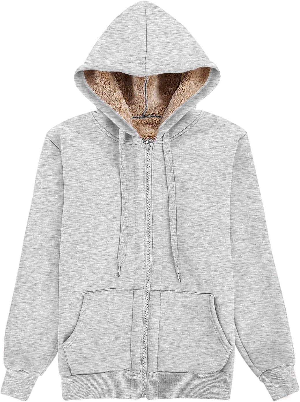 UMIPUBO Hoodie Damen Sweatjacke Fleecejacke Kapuzenpullover Warm Oberteil, Herbst und Winter Sweatsh