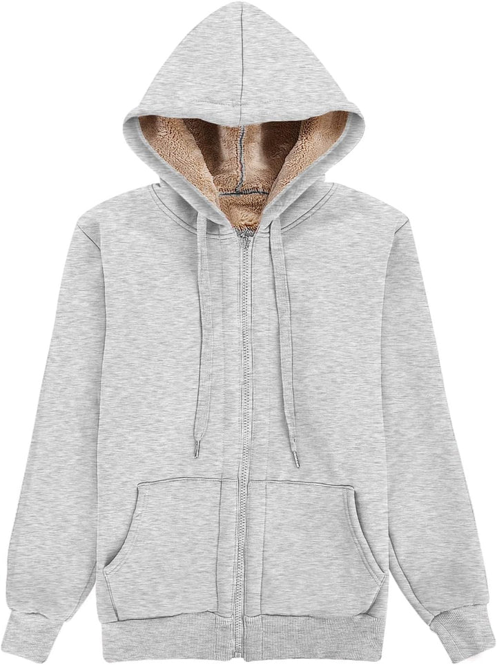 UMIPUBO Hoodie Damen Sweatjacke Fleecejacke Kapuzenpullover Warm Oberteil, Herbst und Winter Sweatsh