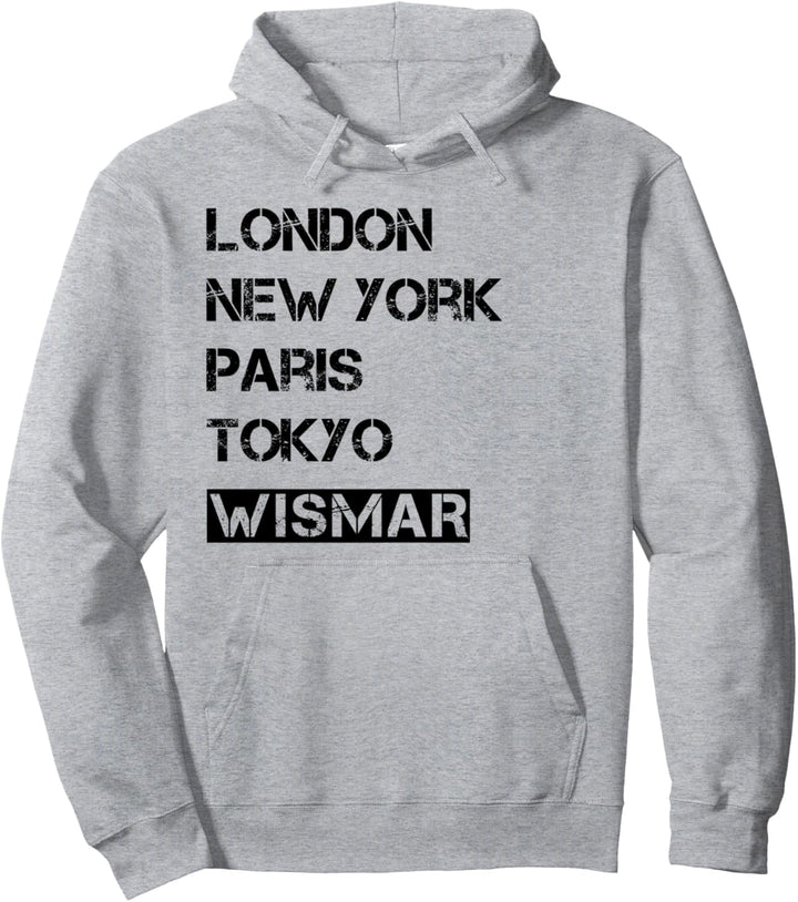 Meine Stadt! Geburtsort & Heimatliebe Wismar Pullover Hoodie