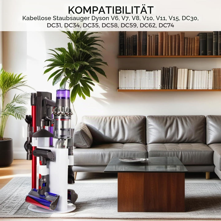 MORANGO Staubsaugerunterstützung Kompatibel mit Dyson V6, V7, V8, V10, V11, V15, DC30, DC31, DC34, D