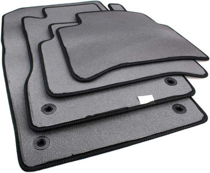 Kfzpremiumteile24 Fussmatten Velours Kompatibel mit C-Klasse W205 S205 T-Modell Baujahr ab 02/2014 R