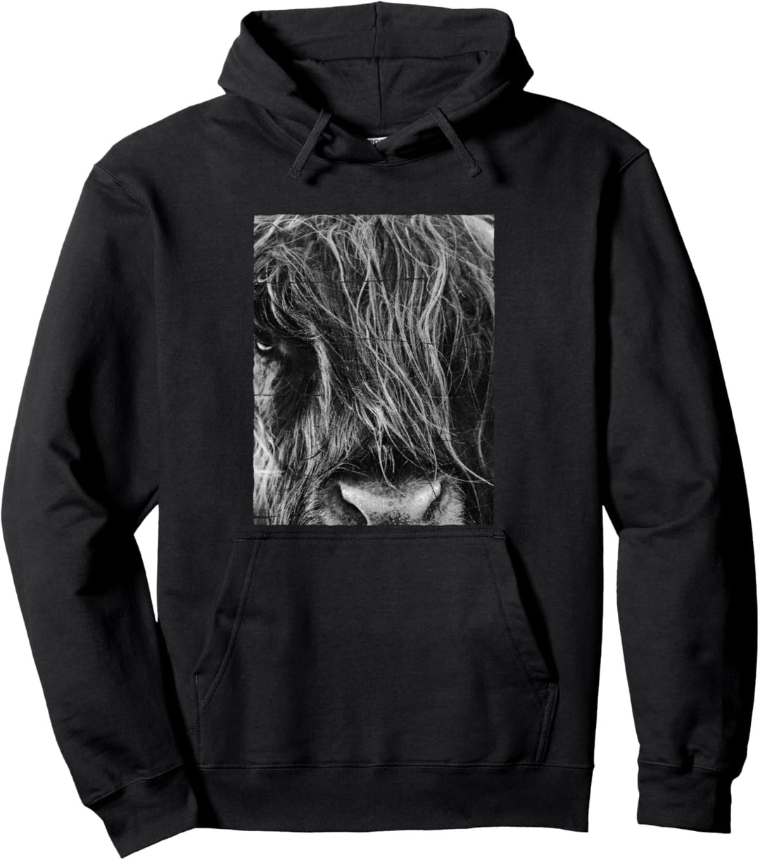 Hochlandrind Hochland Rind Highland Cow Vintage Pullover Hoodie