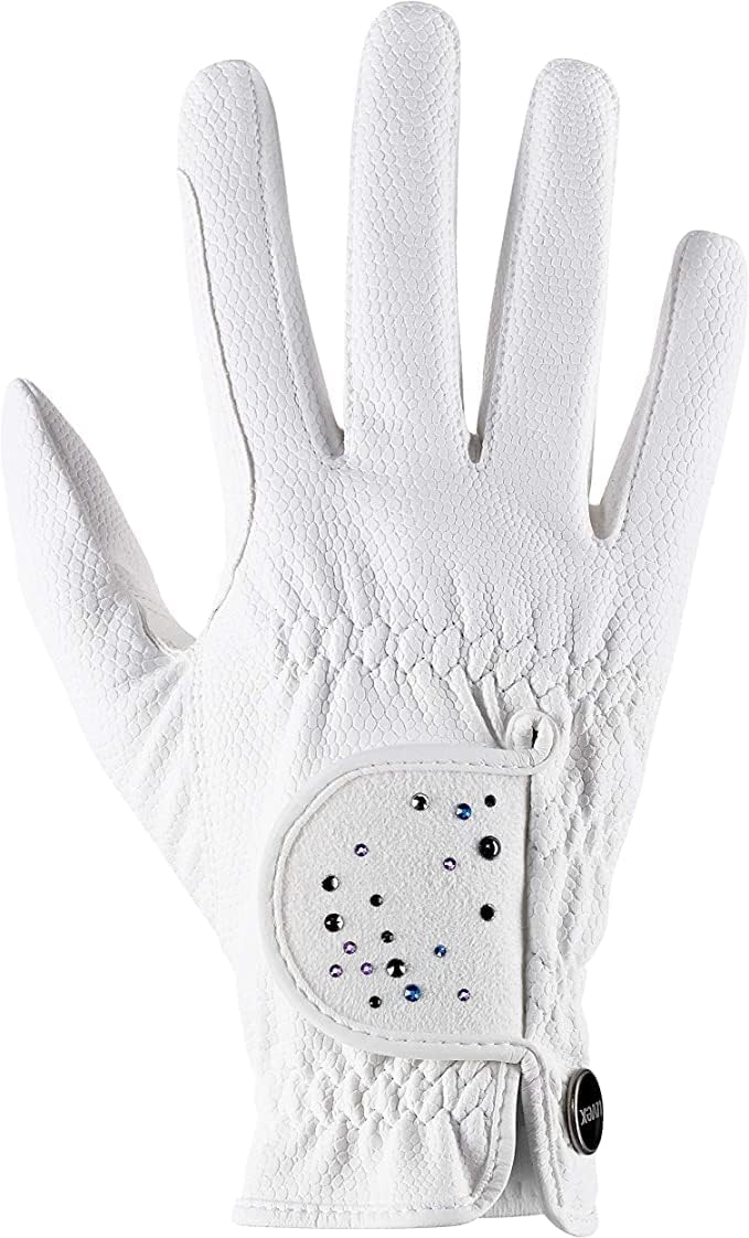 Uvex Unisex – Erwachsene Sportstyle Diamond Reithandschuhe 6 Weiss, 6 Weiss