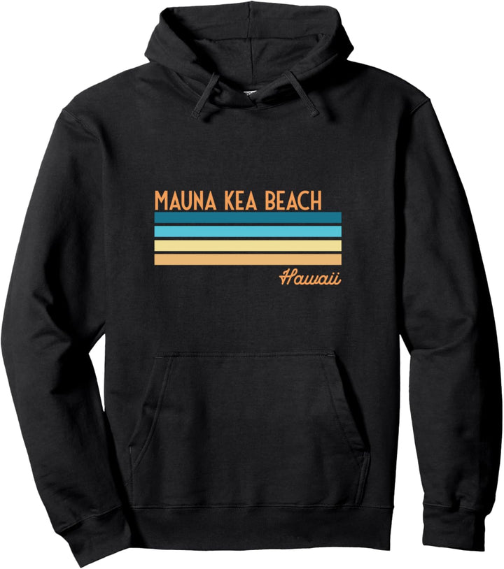 Mauna Kea Beach Hawaii Pullover Hoodie