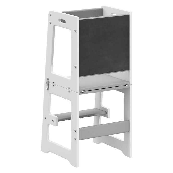 Tulano Mooby 35 Lernturm 3 in 1 für Kinder ab 1 Jahr – Montessori Kitchen Helper umbaubar zu Tisch m