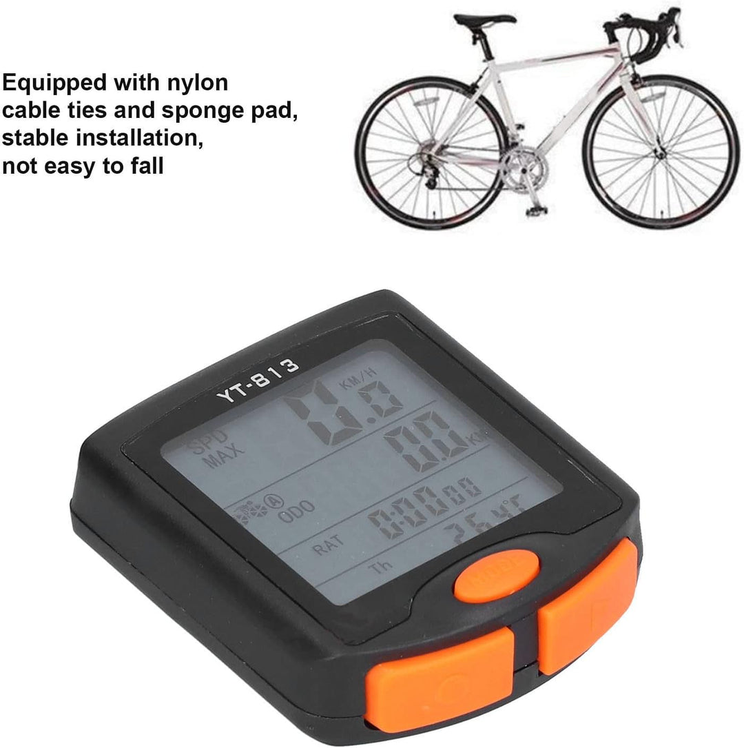 Ejoyous Fahrradcomputer, Fahrrad Tacho Fahrradtacho Radcomputer, 20 Funktionen IPX5 Wasserdicht mit