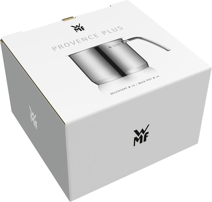 WMF Provence Plus Milchtopf ohne Deckel 14 cm, Kochtopf Induktion 1,7l, Cromargan Edelstahl poliert,