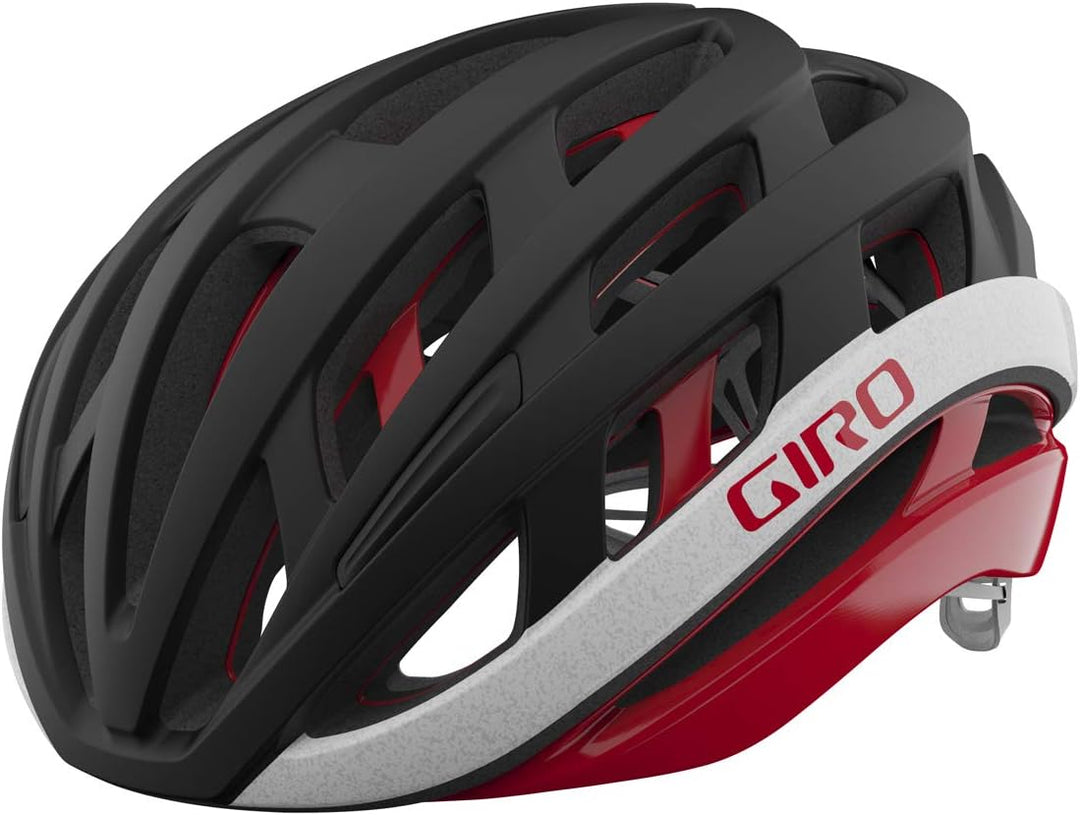 Giro Helios Spherical MIPS Rennrad Fahrrad Helm schwarz/rot 2024, L