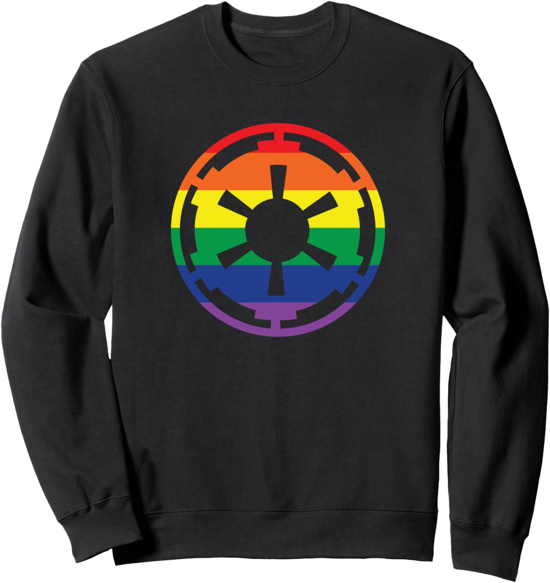 Star Wars Galactic Empire Imperial Crest Rainbow Sweatshirt