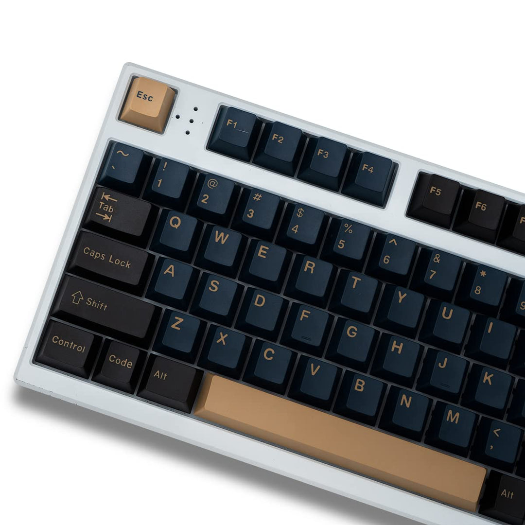 Blue Samurai Keycaps Set 173 Tasten Doubleshot Cherry Profile Custom Keyboard Keycaps für Cherry MX