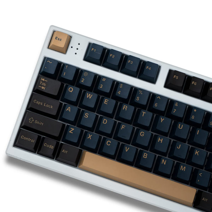 Blue Samurai Keycaps Set 173 Tasten Doubleshot Cherry Profile Custom Keyboard Keycaps für Cherry MX