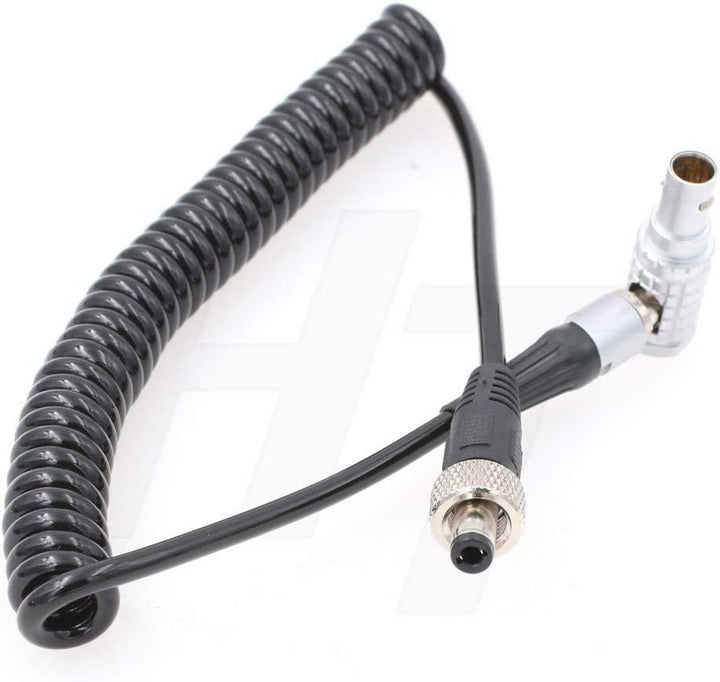 HangTon-Winkel 0B 2-polig zum Verriegeln des Gleichstromkabels für die ARRI Alexa-Kamera zum Atomos-