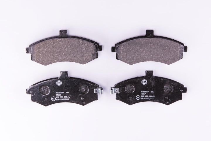HELLA PAGID 8DB 355 010-481 Bremsbelagsatz - T1367 - Dicke/Stärke: 16.8mm - Bremssystem: Akebono - m