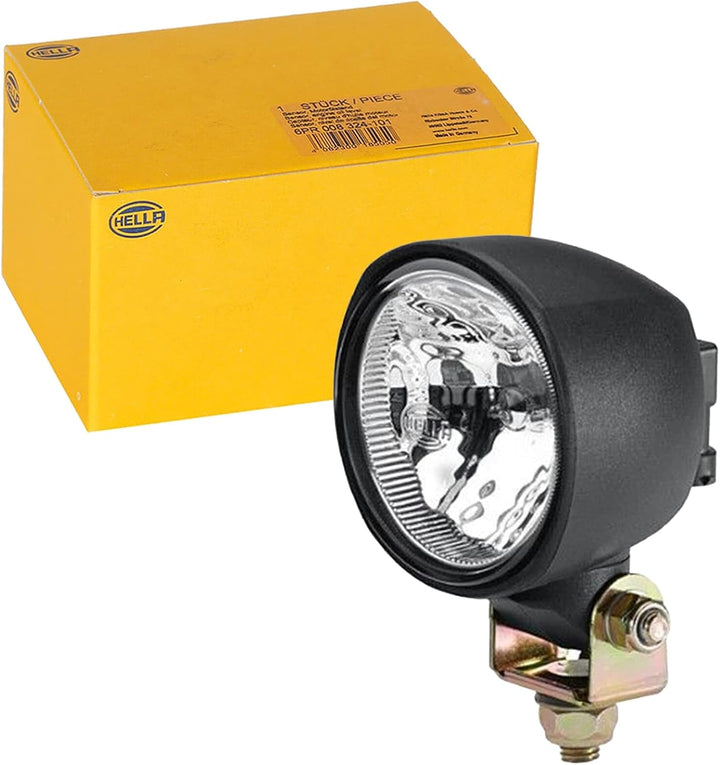 HELLA - Halogen-Arbeitsscheinwerfer - Modul 70 - 12V - Anbau/geschraubt - stehend/schwenkbarer Monta