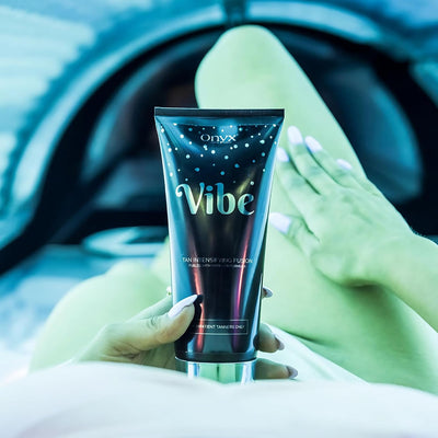 Onyx Vibe Solarium Creme ohne Selbstbräuner - Solarium Bräunungsbeschleuniger - Sonnencreme & Sonnen
