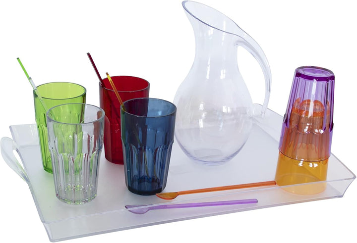 Guzzini - Happy Hour, Karaffe - Transparent, 17 x 13,5 x h26,5 cm | 1600 cc - 23430000, Transparent