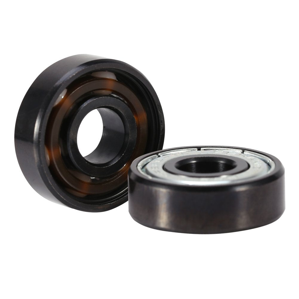 16 teile/satz Keramik Kugellager Inline Rollschuh High Speed 608 Lager einseitig Schild Keramikkug