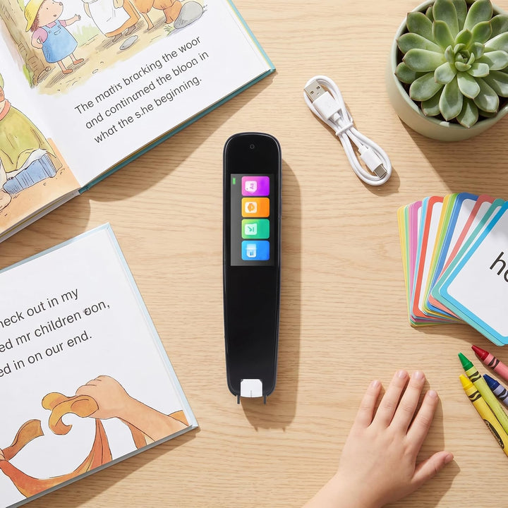 Digitaler Übersetzungsstift mit Echtzeit-Übersetzung und Texterkennung, Scan-Stift für Lesen & Lerne