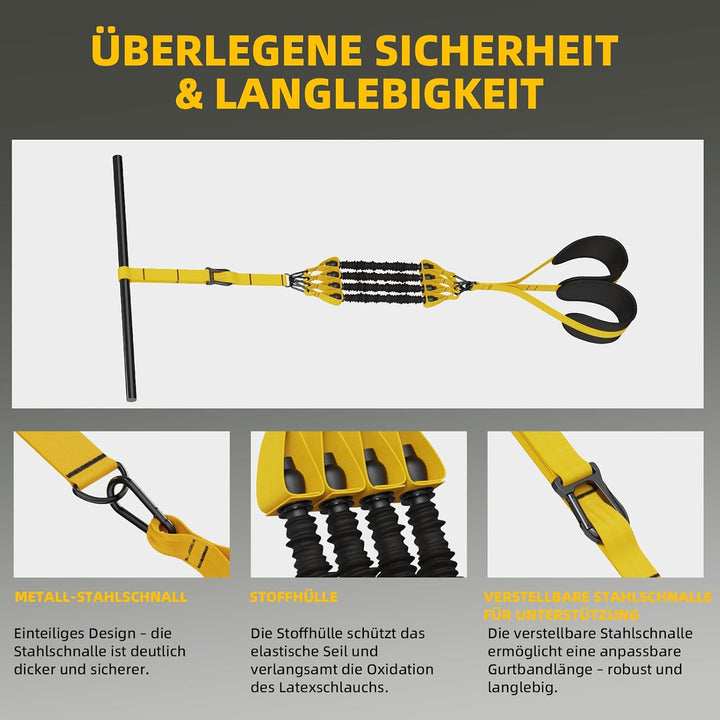 Klimmzughilfebänder, Verstellbarer Widerstand, Krafttraining
