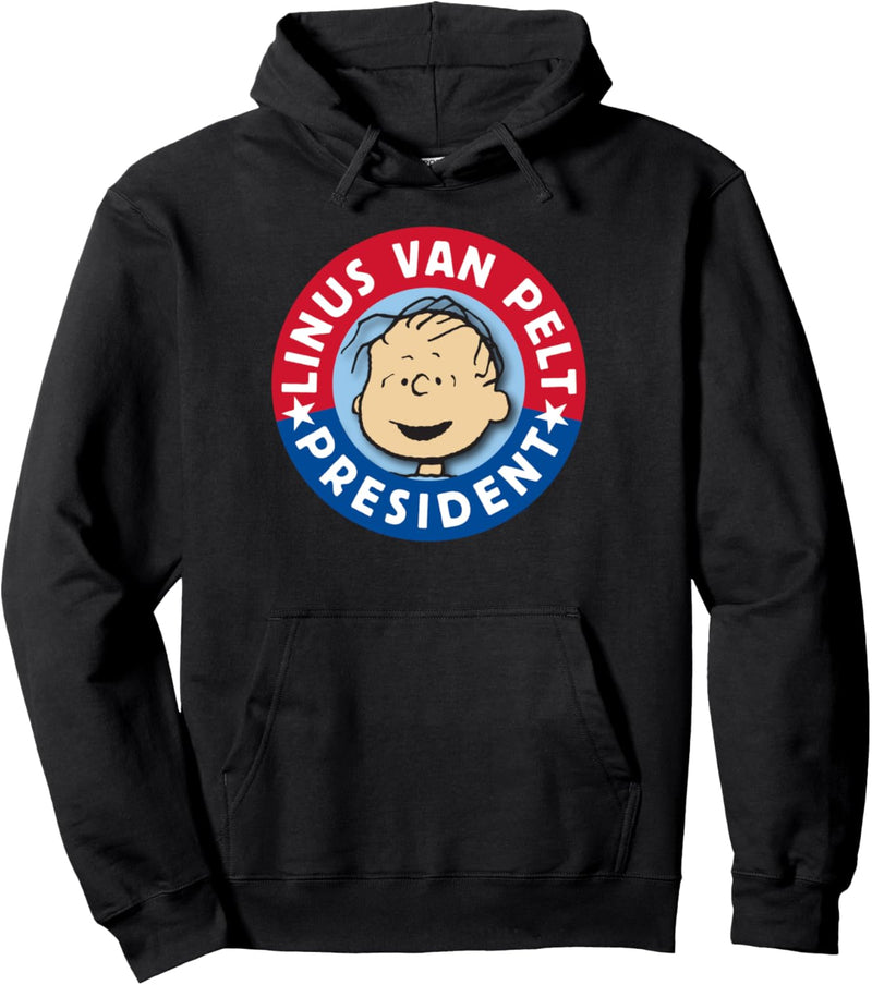 Peanuts Linus Von Pelt als Präsident Pullover Hoodie