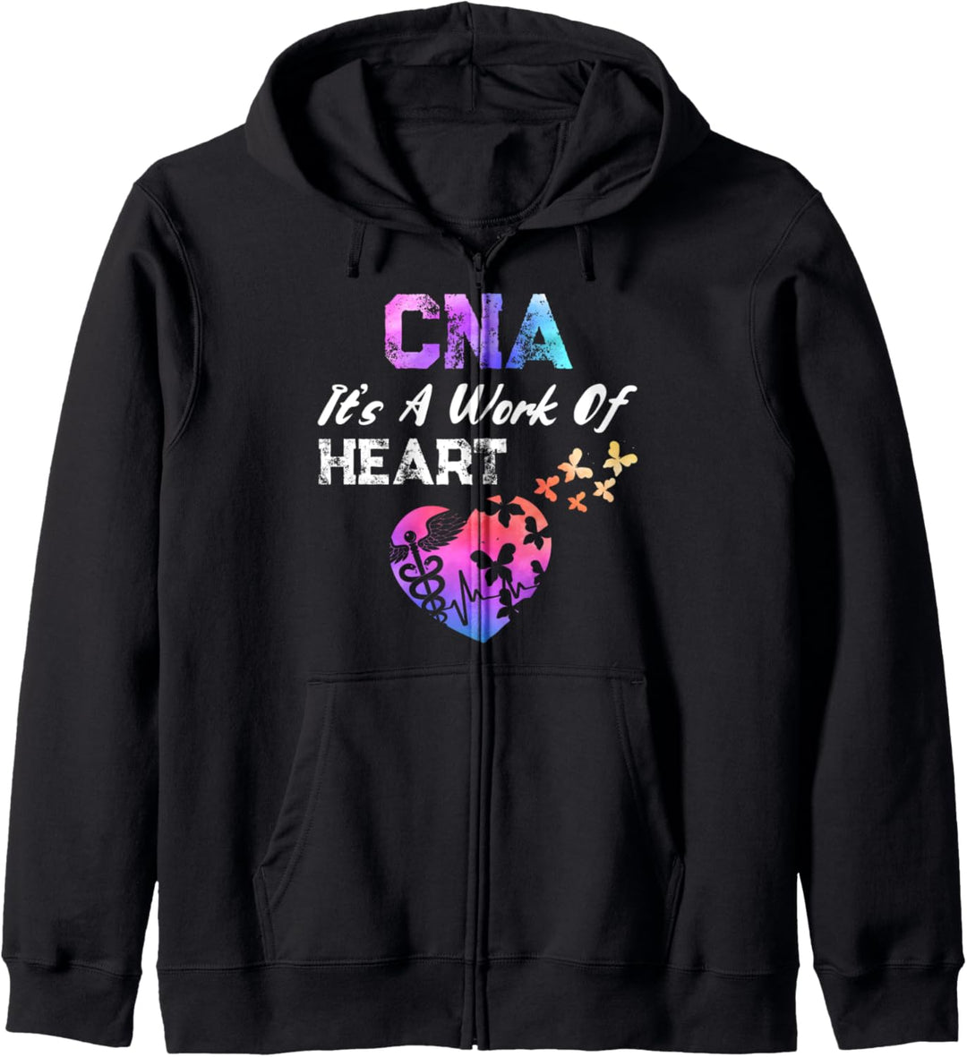 CNA It's A Work Of Heart Nurse - Certified Nurses Assistant Kapuzenjacke