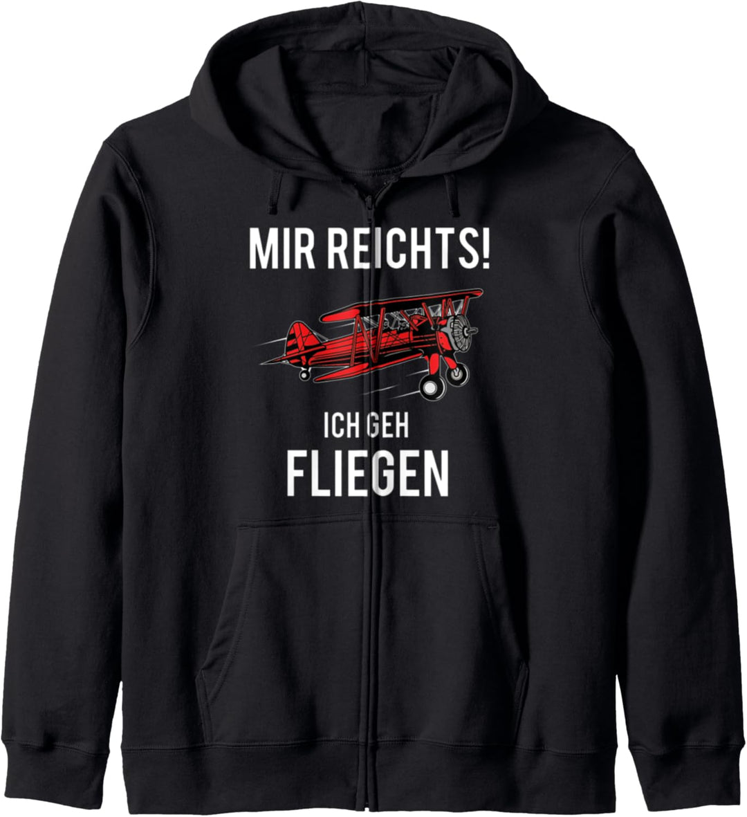 Mir Reichts Ich Geh Fliegen Flugzeug Piloten Kapuzenjacke