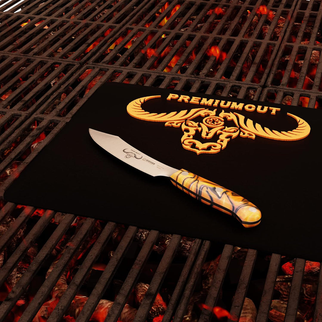 Giesser seit 1776 - Made in Germany - Spickmesser 10 cm Spicy Orange, PremiumCut Office No 1, Office