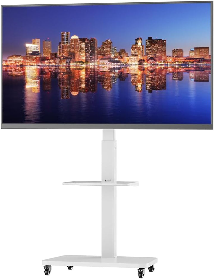 myWall HP108WL Standfuss für Flachbildschirme 37“ - 75“ (94-190 cm), Belastung bis 40 kg, weiss 20 J