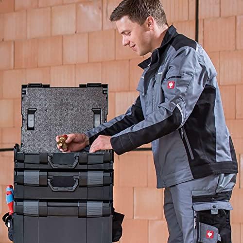 L-BOXX® 136 Bosch Sortimo schwarz leer BSS Werkzeugkoffer Transportbox black, Schwarz