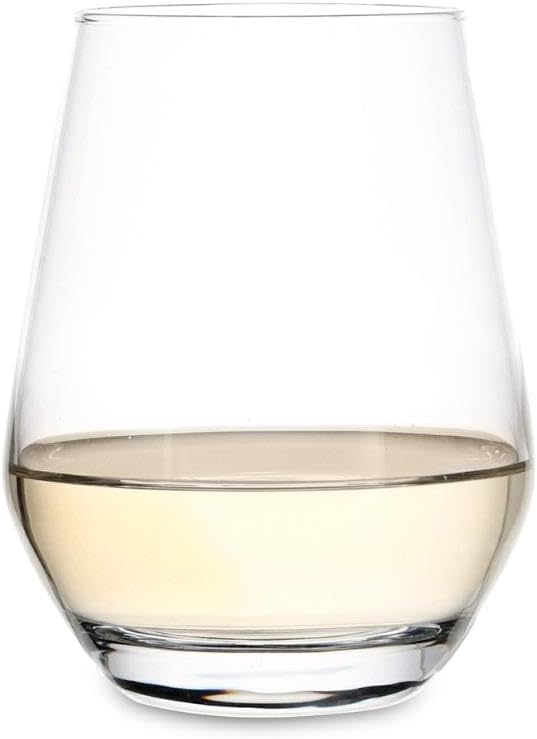 Chef & Sommelier Lima Box mit 6 hohen Gläsern, Krysta Eco 38 cl, kühlschrankgeeignet, nicht mikrowel