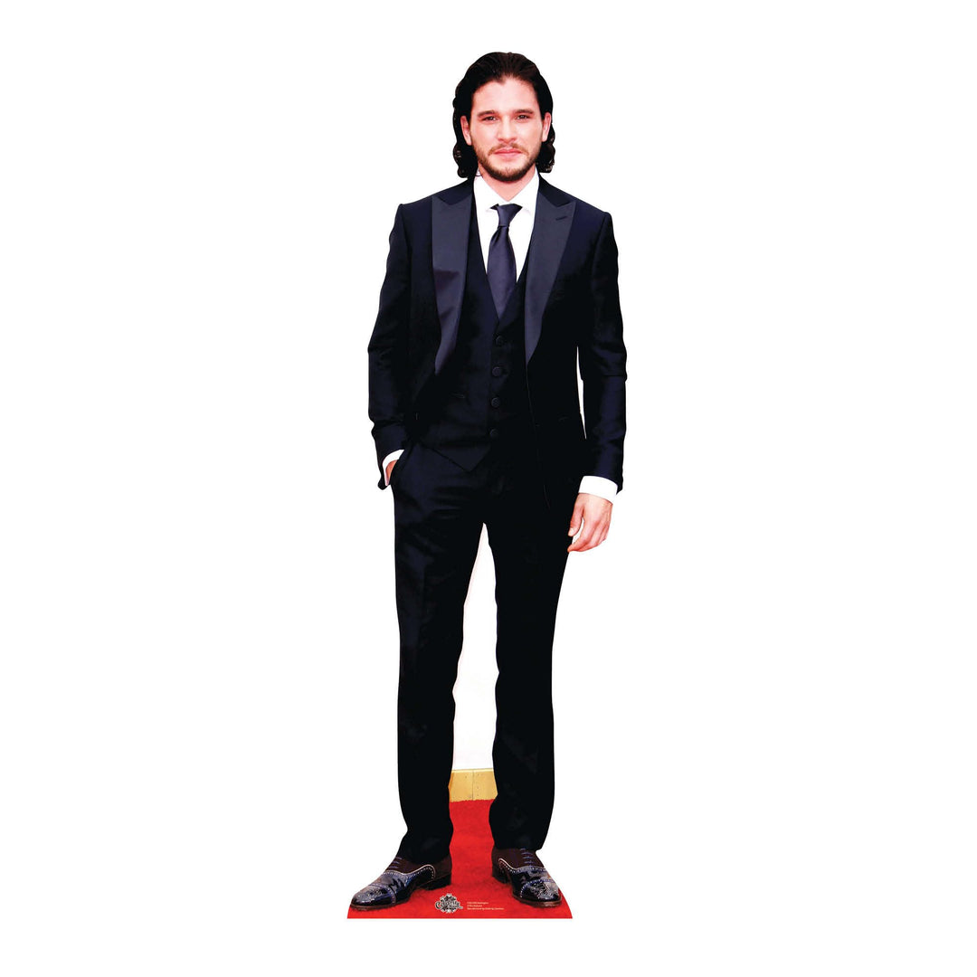 Kit Harington Star of Game of Thrones Jon Snow Pappe, Lebensgrösse