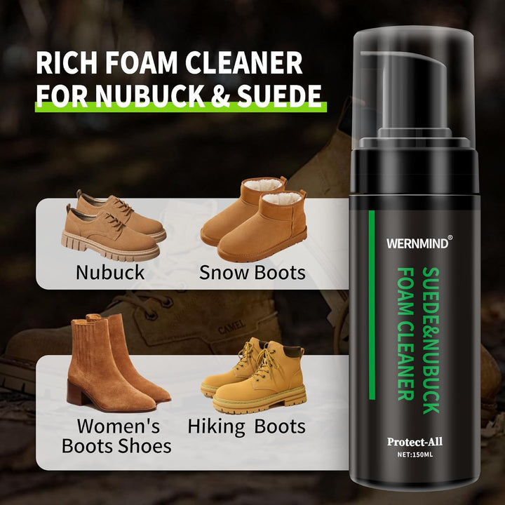 Wildleder Nubukleder Stiefel Wasserdichter Protecter Schuhreinigungsset Trainingsschuh Schuhreinigun