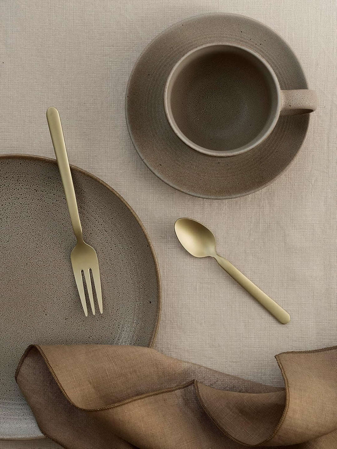 blomus Besteck 4er Set -STELLA- Edelstahl Essbesteck (Espressolöffel), Espressolöffel