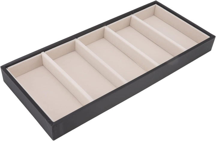Brillenetui, 5 Gitter, Sonnenbrillen Organizer für Damen, Herren, ohne Abdeckung, Brillen Aufbewahru