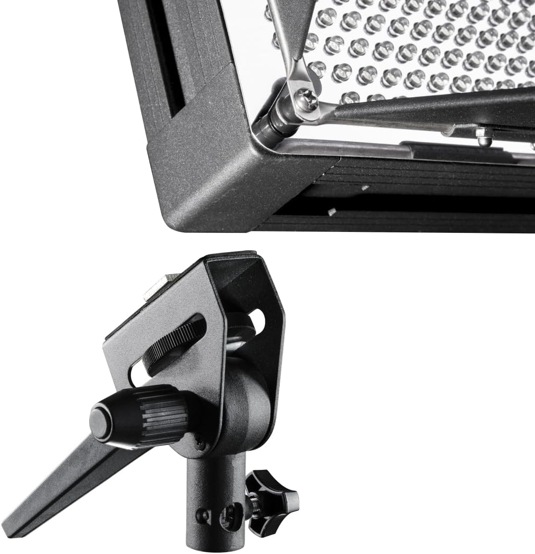 Walimex Pro 500 On Location Lightning Set (2x dimmbare LED-Flächenleuchte, 2x WT-806 Lampenstativen