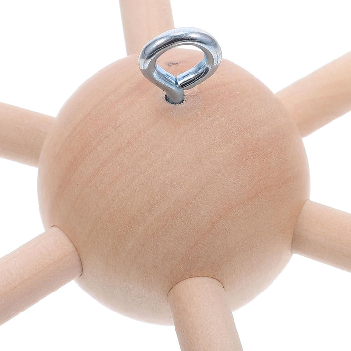 Holz Mobile Rahmen DIY Windspiel Halterung Babyzimmer Hängender Spielzeugständer Stabiler Holzrahmen