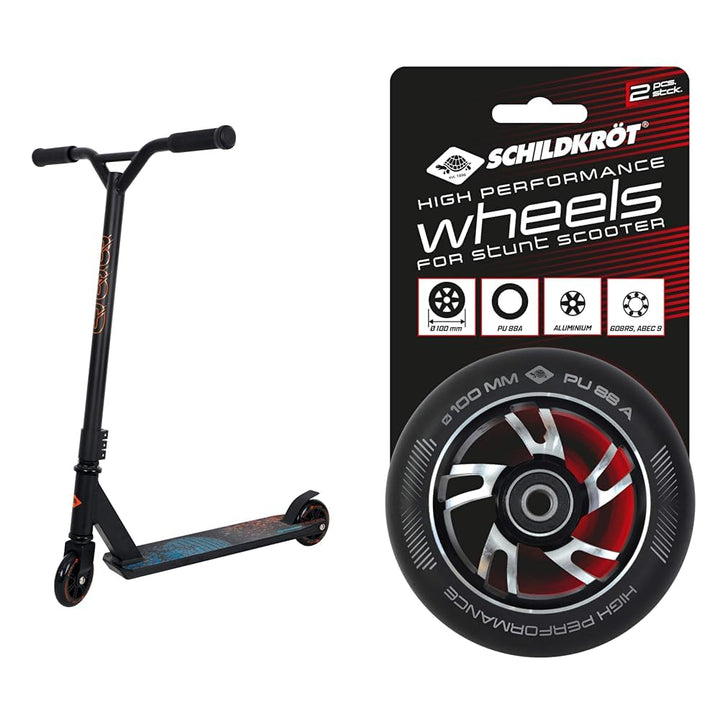Schildkröt Stunt Scooter 360, Stuntscooter aus Aluminium, wertiges Einstiegsmodell für die ersten Tr