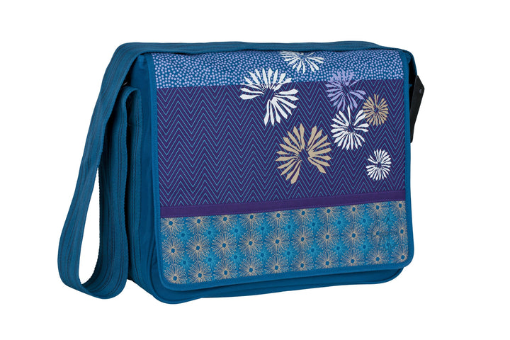 LÄSSIG Baby Wickeltasche Babytasche Stylische Umhängetasche inkl. Wickelzubehör/ Casual Messenger Ba