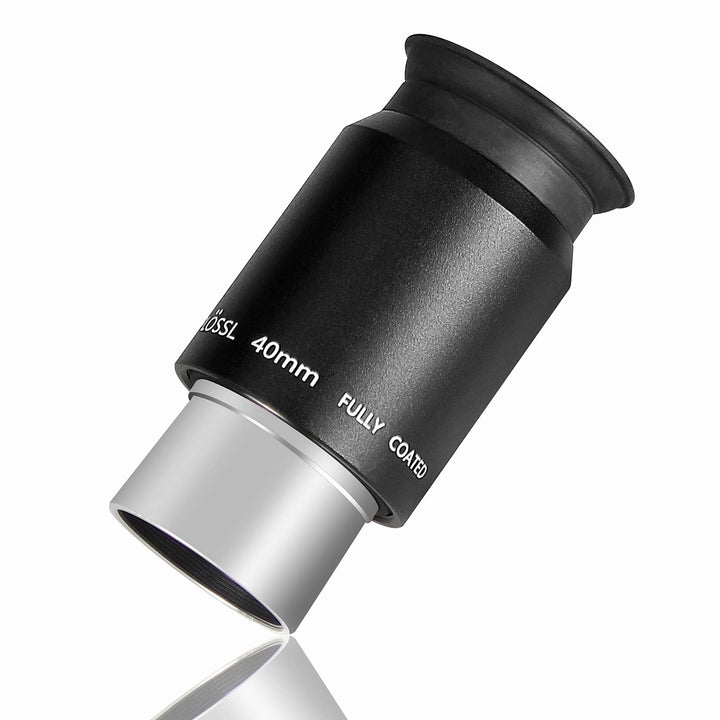 SOLOMARK Teleskop 1,25 Zoll Super-Plossl-Okular 40 mm 4-Element-Plossl-Design mit Gewinde für Standa