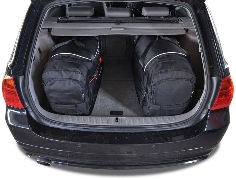 KJUST Dedizierte Reisetaschen 4 stk kompatibel mit BMW 3 TOURING E91 2005-2013