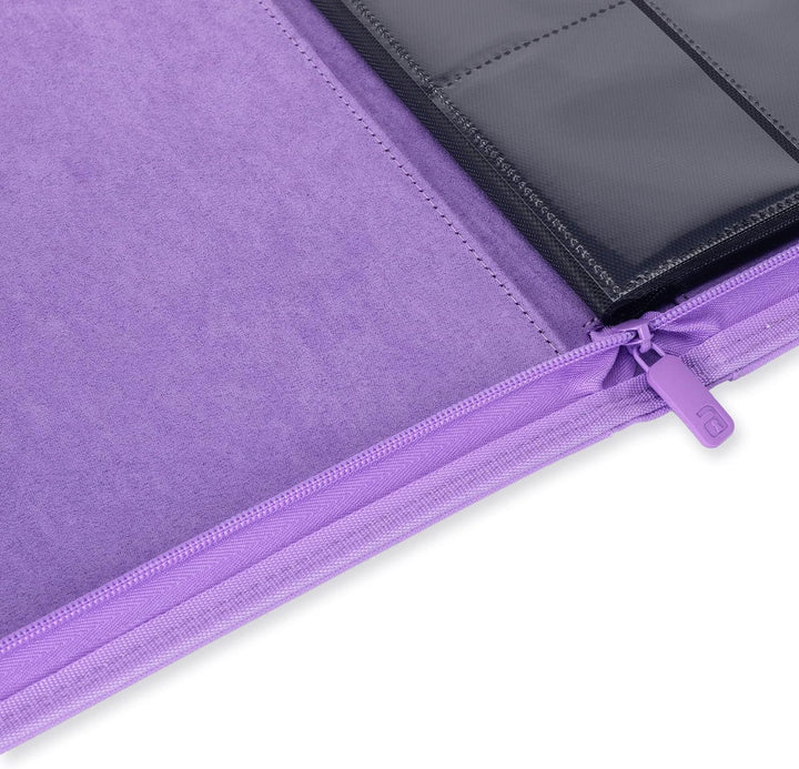 Vault X 9-Taschen-Trading-Kartenordner mit Reissverschluss, 360 Karten, Premium Exo-Tec-Albummateria
