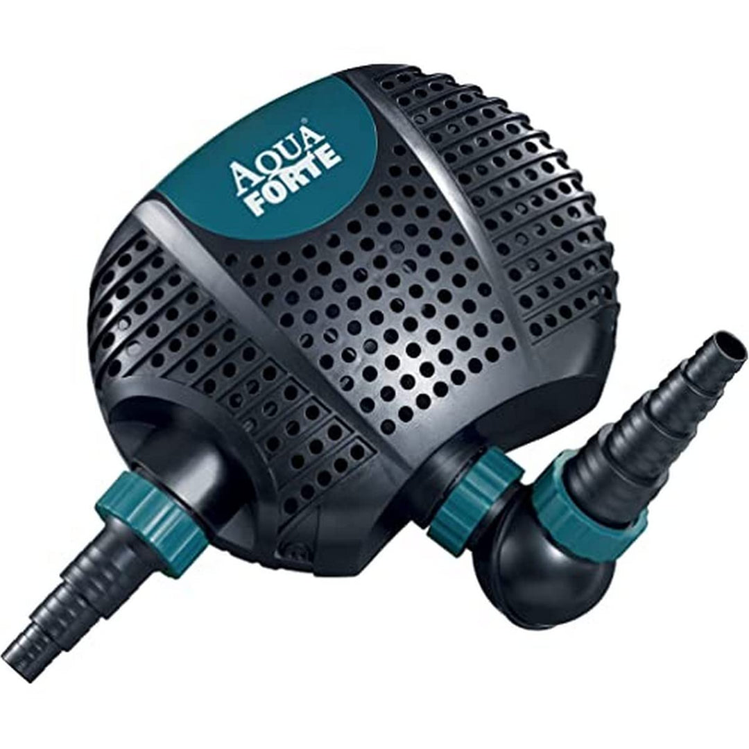 AquaForte O-Plus 6.500 Niederspannungs-Filterpumpe (12 Volt), 50 Watt, Maximale Fördermenge 6.5 m3 p