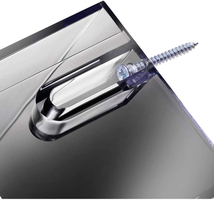 SIGEL LH137 Wand-Prospekthalter aus Acryl mit 3 Fächern, DIN lang/A6, transparent für DIN lang/A6 1