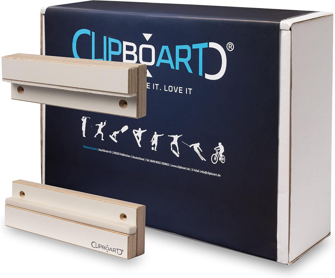 Clipboart® Standard Wandhalterung - Halterung - Snowboard - Wakeboard - Kiteboard - Balanceboard - W