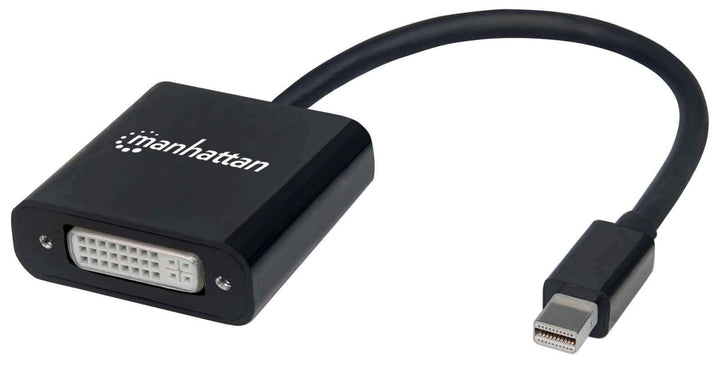 Manhattan 152549 Aktiver Mini-DisplayPort-Stecker auf DVI-I Dual-Link-Buchse schwarz