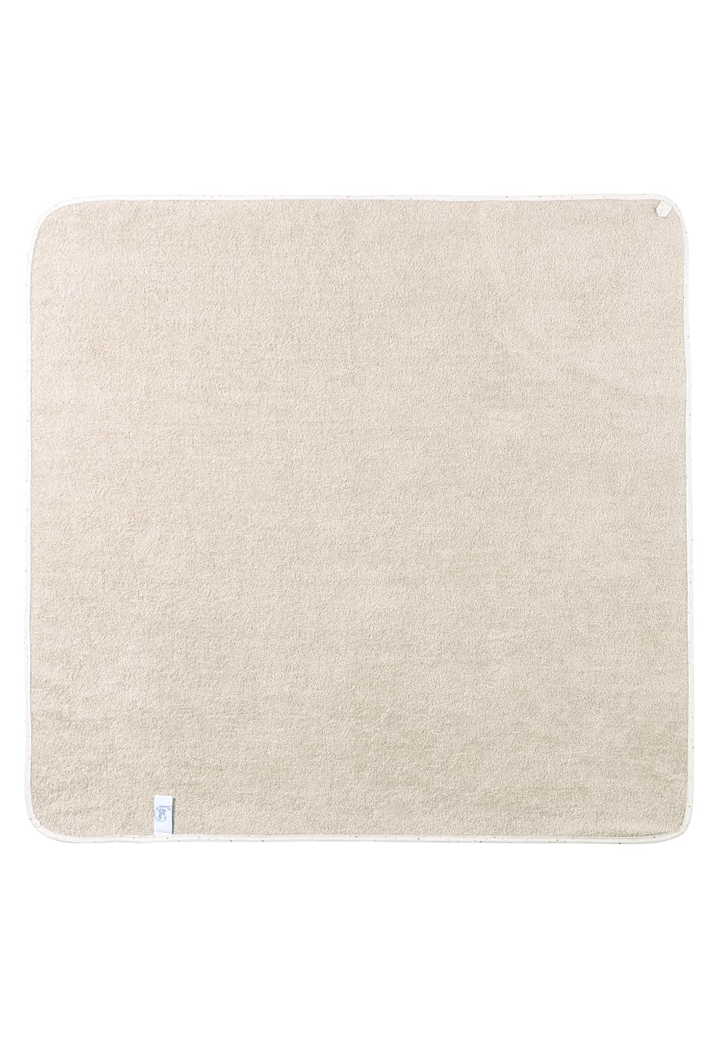 Sterntaler Kapuzenbadetuch 100x100 cm Hund Lucky - Badetuch mit Stickerei auf der Kapuze - Babybadet