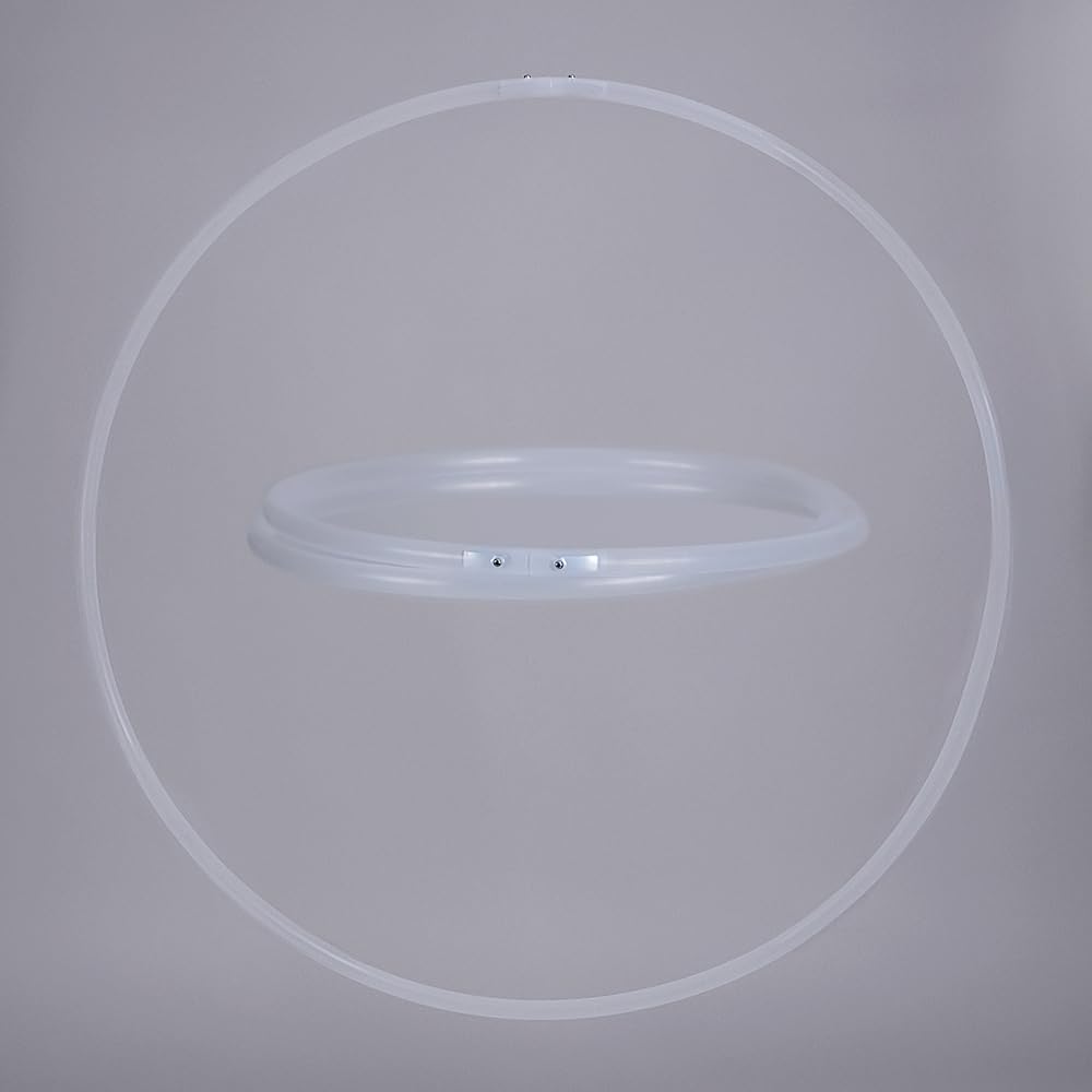 Hula Hoop Rohling, PP (Polypropylen) 16mm, Transparent, Ø50/60/70/80/90/100cm durchsichtig Ø100cm, d